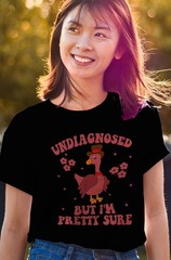 Undiagnosed But Some Ain’t Right T-Shirt – Funny Sarcastic Graphic Tee