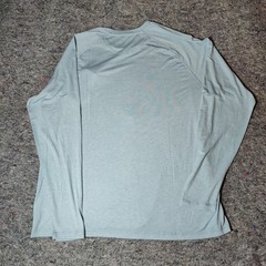 Orvis Mens Performance Long Sleeve Shirt UPF 50 Blue Heather Crew Neck XL NWT