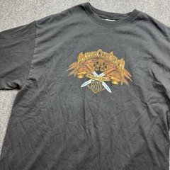 Delta 2010 Panama City Beach Motorcycle Rally Biker T-shirt Men XL Black