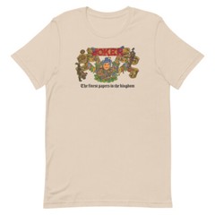 JOKER ROLLING PAPERS Graphic Tee Shirt 70s Style Unisex t-shirt