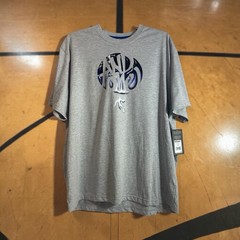 And1 Heather Gray T-Shirt Men Basketball Tee Crew Neck Size 3XL NWT