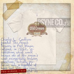 Old Crown Beer 1933 Vintage Men’s T-Shirt