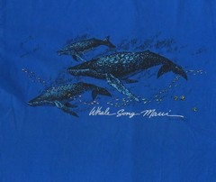 1980’s Vintage T Shirt Hawaii Nature Surf Whales Tee Jays Tag USA All Cotton