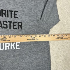 Homage Doris Burke Favorite Broadcaster T Shirt Mens Large NBA Basketball Gray