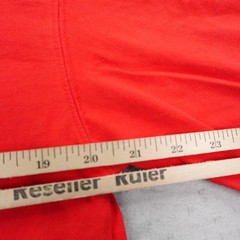 Vintage Kani Shirt Mens Large Red 23 Script Logo Streetwear Hip Hop Crewneck 90s