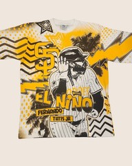 Fernando Tatis San Diego Padres All Over Print Shirt 90s Style