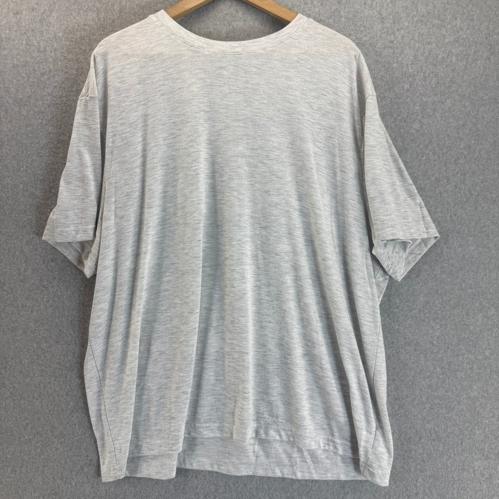 Zelos Heather Gray TShirt Tee Relaxed Fit Short Sleeve Casual Mens Size 2XLT