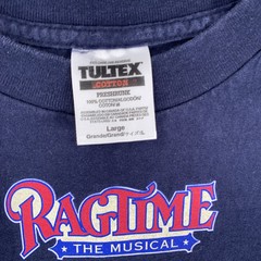 Ragtime The Musical VTG T-Shirt Mens Size L Blue