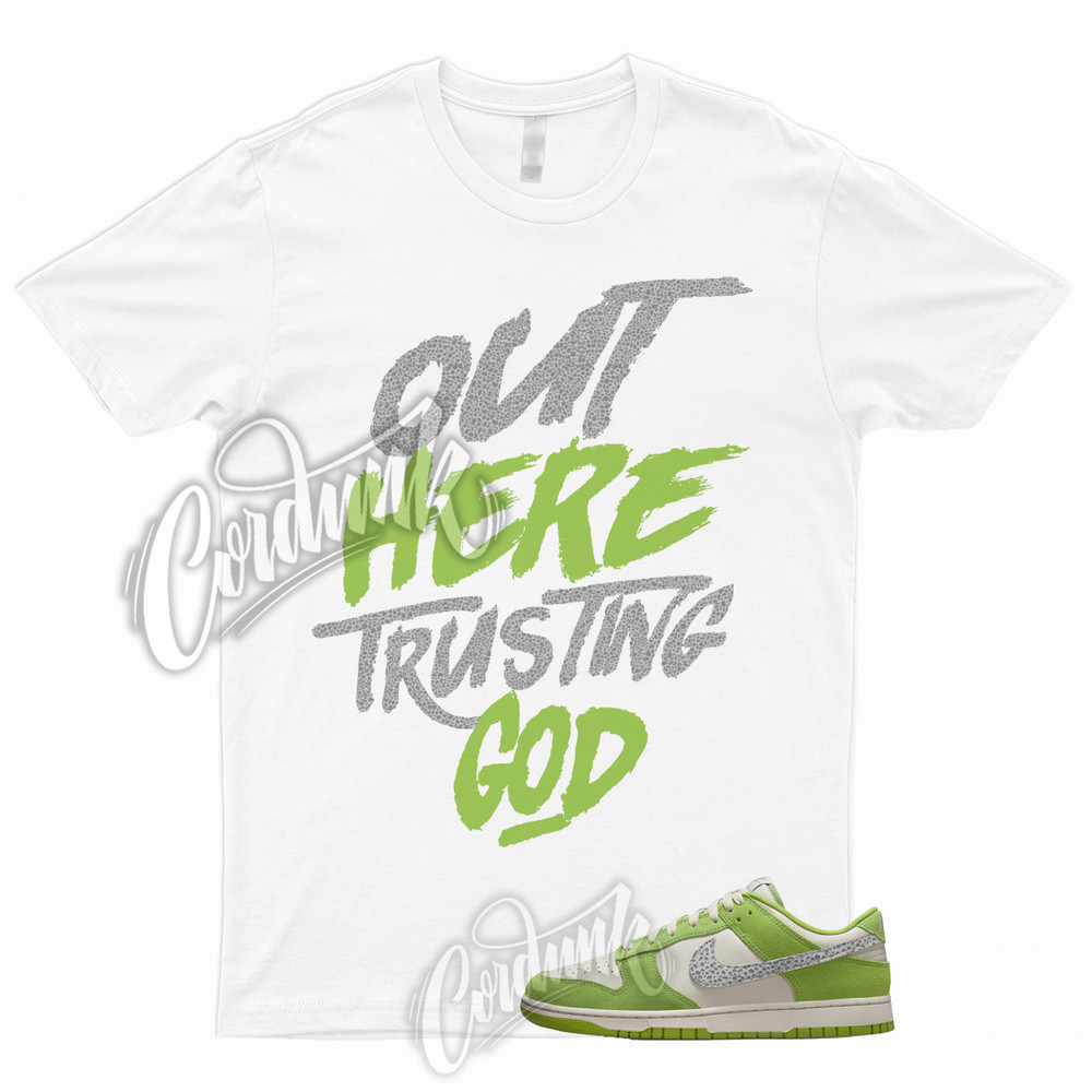 TG T Shirt to Match Dunk Low Safari Chlorophyll Iron Ore Stone