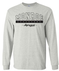 Monroe Louisiana T-Shirt Long Sleeve Graphic tee