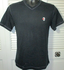 ROBERT GRAHAM Designer T-Shirt~Skull & Rose Logo~Men’s S Classic Fit~Preowned