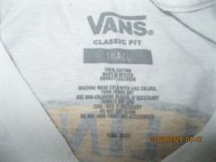 NWOT Vans Off the Wall Chillin Since 1966 Men Shirt Size SMALL Classic Fit