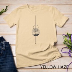 Geometric Art Graphic Planet Space Abstract Cool Man T-Shirt Unisex T-shirt