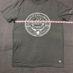 Avalanche Everest T Shirt Men Medium Gray Base Camp Graphic Hiking Big Foot