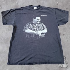 VINTAGE 1996 Hello Jerry Newman Seinfeld T-Shirt Black XL 90s 1997 Promo USA