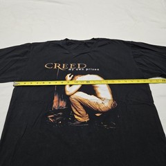 Size M/L Vintage Creed My Own Prison Black T-Shirt Album Graphic Tee 90’s Y2K