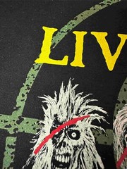 Iron Maiden – Aces High Live To Fly Black T-Shirt Size S to 2XL