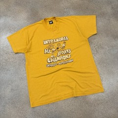 Vintage 90s UNI Intramural Champions Tee Shirt Fits L Northern Iowa Panthers