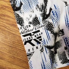 MENS SEMAL JNS T- Shirt Graphic, Change Large White, Black , Blue NWT