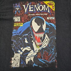 Venom Lethal Protector Marvel Black Short Sleeve T-Shirt Men’s L