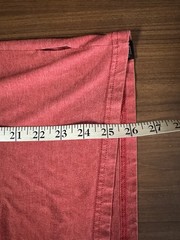 Vans Off The Wall Mens Red TShirt Shirt Small – Flaw W/ Ripped Seam As Pictured