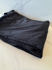 Men’s Crewneck Short Sleeved Plain Cotton T-Shirt 4-pack BLACK 2X 100% Cotton