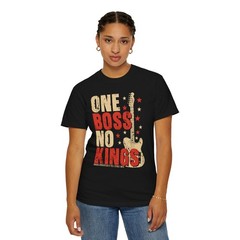 One Boss No Kings Bruce Springsteen Rock Guitar Music Band Tour Gift T-Shirt