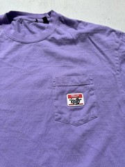 Men’s XLarge T-Shirt Purple Spell-Out M Streetwear Japan Art Cartoon HOLE