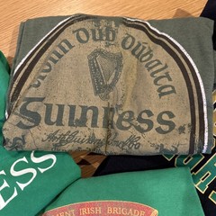 Lot of Men’s IRELAND Irish Note Dame St. Patty themed t-shirts, Hoodie Size L/XL