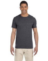 Gildan G640 Adult Softstyle T-Shirt Ringspun Cotton Crew Neck Plain T-Shirt