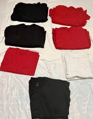Bulk Lot of 62 Hanes ComfortSoft (5280) Heavyweight Blank T-Shirts (S – 3XL)