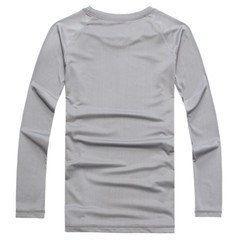 Undershirts Long Sleeve O-neck Underwear Workout Quick Dry Windproof Shirts Tops