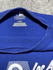MLB Los Angeles Dodgers Blue LA Baseball Team Large Shirt
