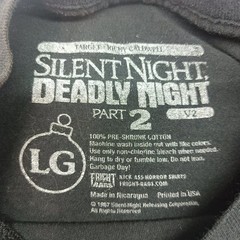 Fright Rags Silent Night Deadly Night Part 2 Garbage Day Horror T-Shirt Mens LG