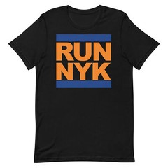 NEW YORK KNICKS Run Style T-SHIRT Brunson Randle Carmelo Lin Ewing Spike