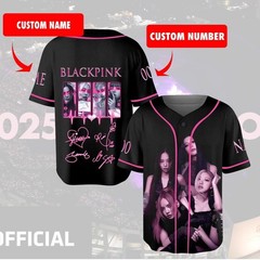 Custom Kpop BLACKPINK 2025 Deadline Tour Jersey, Kpop BLACKPINK Jersey Fan Gift