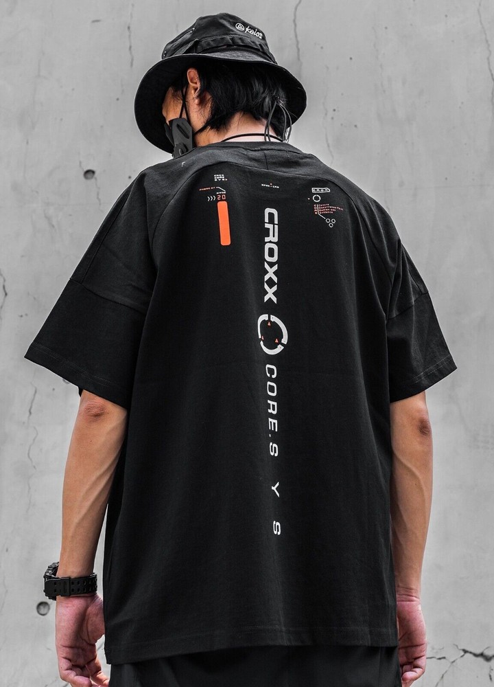 Niepce Unisex Core AI Shirt Techwear Cyberpunk Graphic Tee Short Sleeves T-shirt