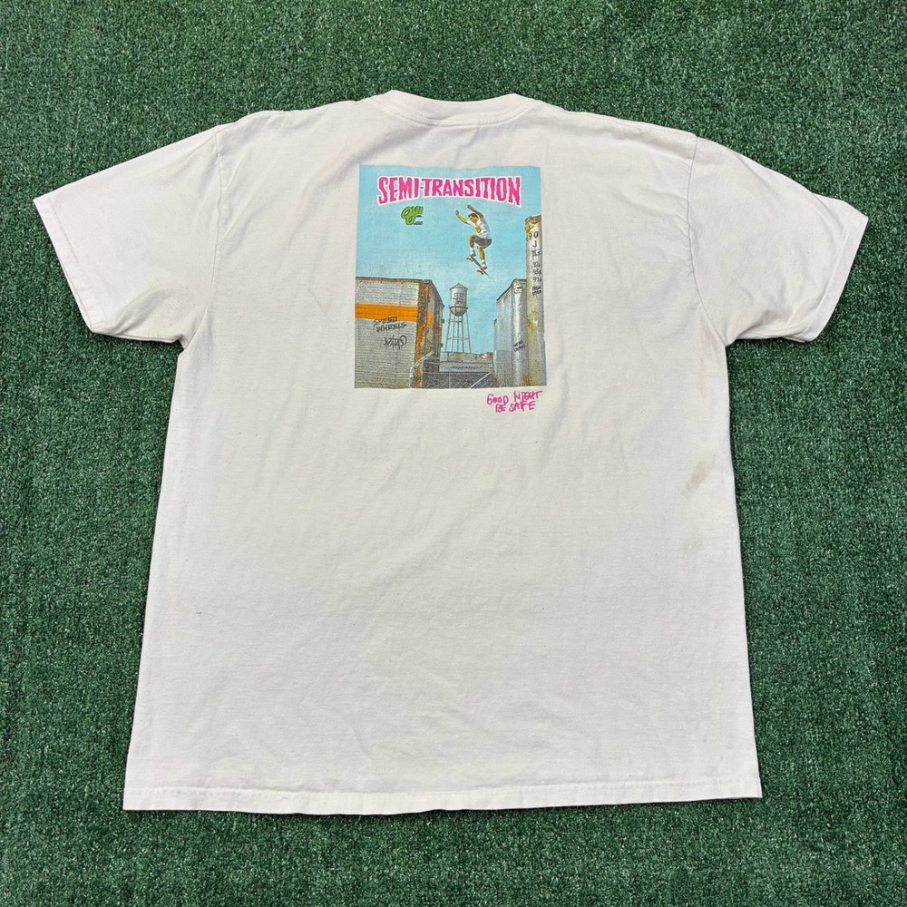 Y2K 2000’s NHS Semi-Transition Skate Graphic T-shirt