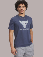 Under Armour Project Rock Brahma Bull Short Sleeve T-Shirt Men’s SZ M – XL – 2XL