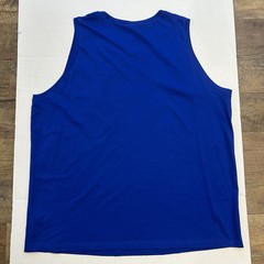 ADIDAS Mens Tank Top Medium tall Blue Sleeveless Top NWT