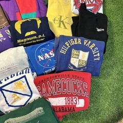 Vintage Y2K Emo Crewneck Sweatshirt Cartoon 90s 00s Retro Bulk Mixed Lot Of 21x