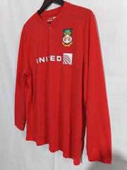 United Airlines Polaris Long Sleeve Soccer Futbol Shirt L/XL