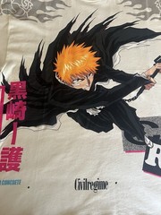 Civil Regime Bleach Ichigo American Classic In Butter Size Small Brand New w Tag