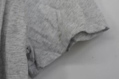 Vestige Mens Gray Short Sleeve Henley Neck Slips On Over Head Casual T-Shirt