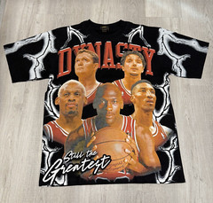 Chicago Bulls Jordan Dynasty Lightning All over Print Modern Print size XL