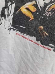 Metallica Don’t Tread On Me Boot AOP Double Sided T-Shirt Metal Band Sz XL