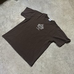 Hard Rock Y2k Surf Skate Vintage Dragon and Tiger T-Shirt Brown Size L 2000s emo