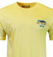 Polly Wanna Chill Men’s T-Shirt NEWPORT BLUE Bahama Off The Grid NEW – Yellow