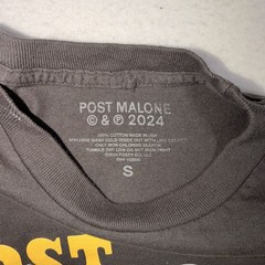 Post Malone F-1 Trillion VIP Long Sleeve Shirt Small 2024 Country Album Tee