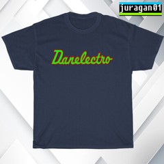 New Danelectro Guitars Logo Black/Navy/Sport Grey/White Men’s T-Shirt S-5XL